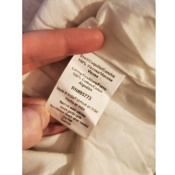 NWT! O'Neill Pink Print Lightweight Summer Handkerchief Hem Dress Size M (Youth) - Picture 8 of 9